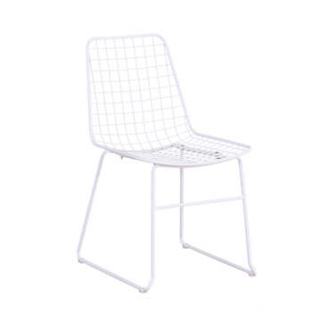 Free Sample Metal Modern Home Furniture Bertoia Bowl Guangdong Vintage Design Mesh White European Style Model Van Wire Chair